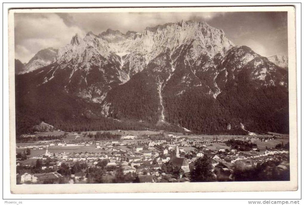 GERMANY - Mittenwald, Top View, Feldpost - Mittenwald