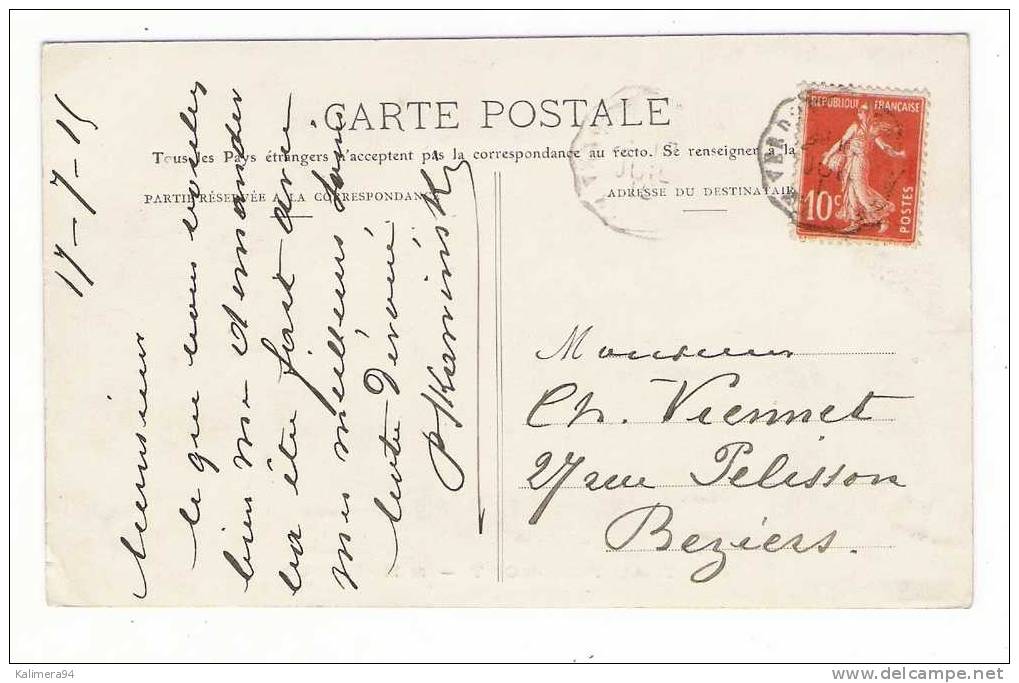 GIRONDE  /  MARGAUX  /  CHÂTEAU  ROSEMONT  ( Propriété Viticole ? ) /  Ecrite En 1915 , Par  P. KAMINSKY - Margaux