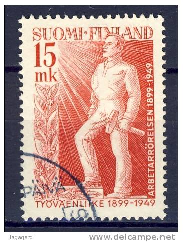 Finland 1949. Workers Association. Michel 371. Cancelled (o) - Used Stamps