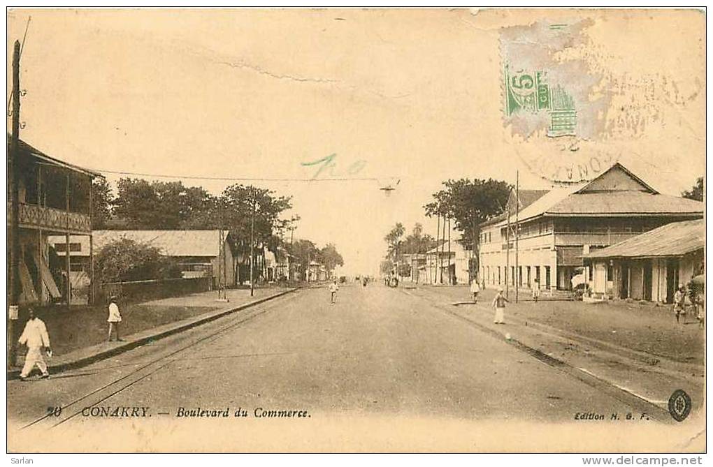 GUINEE , Conakri , Boulevard Du Commerce , *3432 - Guinée Française