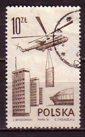 R3791 - POLOGNE POLAND AERIENNE Yv N°56 - Used Stamps
