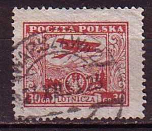 R3763 - POLOGNE POLAND AERIENNE Yv N°8 - Oblitérés