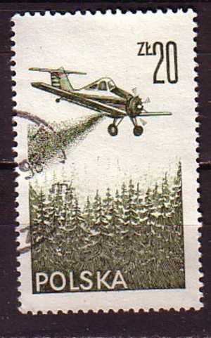 R3794 - POLOGNE POLAND AERIENNE Yv N°57 - Gebraucht