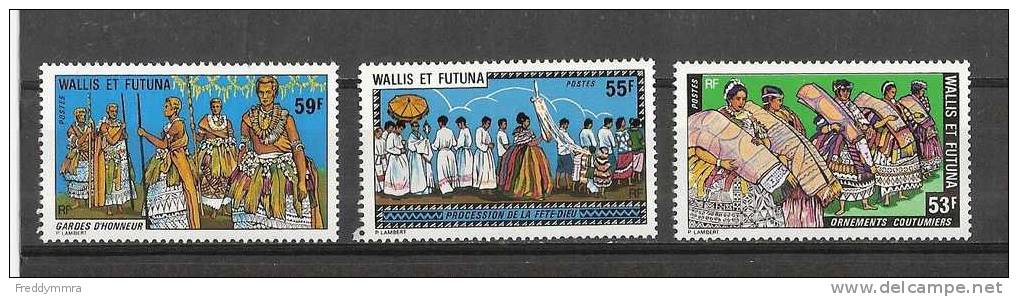 Wallis Et Futuna:  221/ 223 ** - Unused Stamps