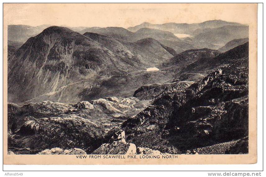 View From Scawfell Pike, Looking North - Andere & Zonder Classificatie