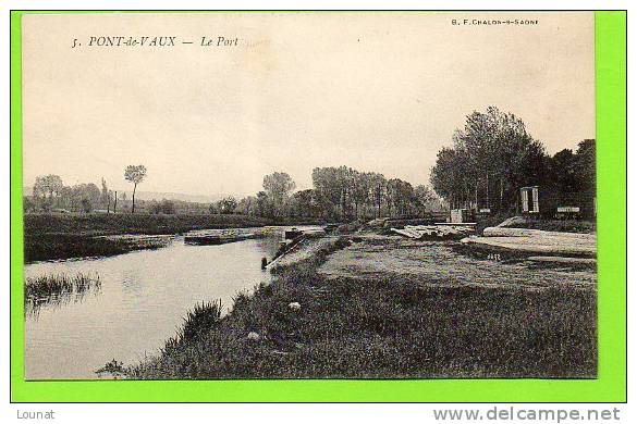 01 PONT De VAUX : Le Port N°5 - Pont-de-Vaux