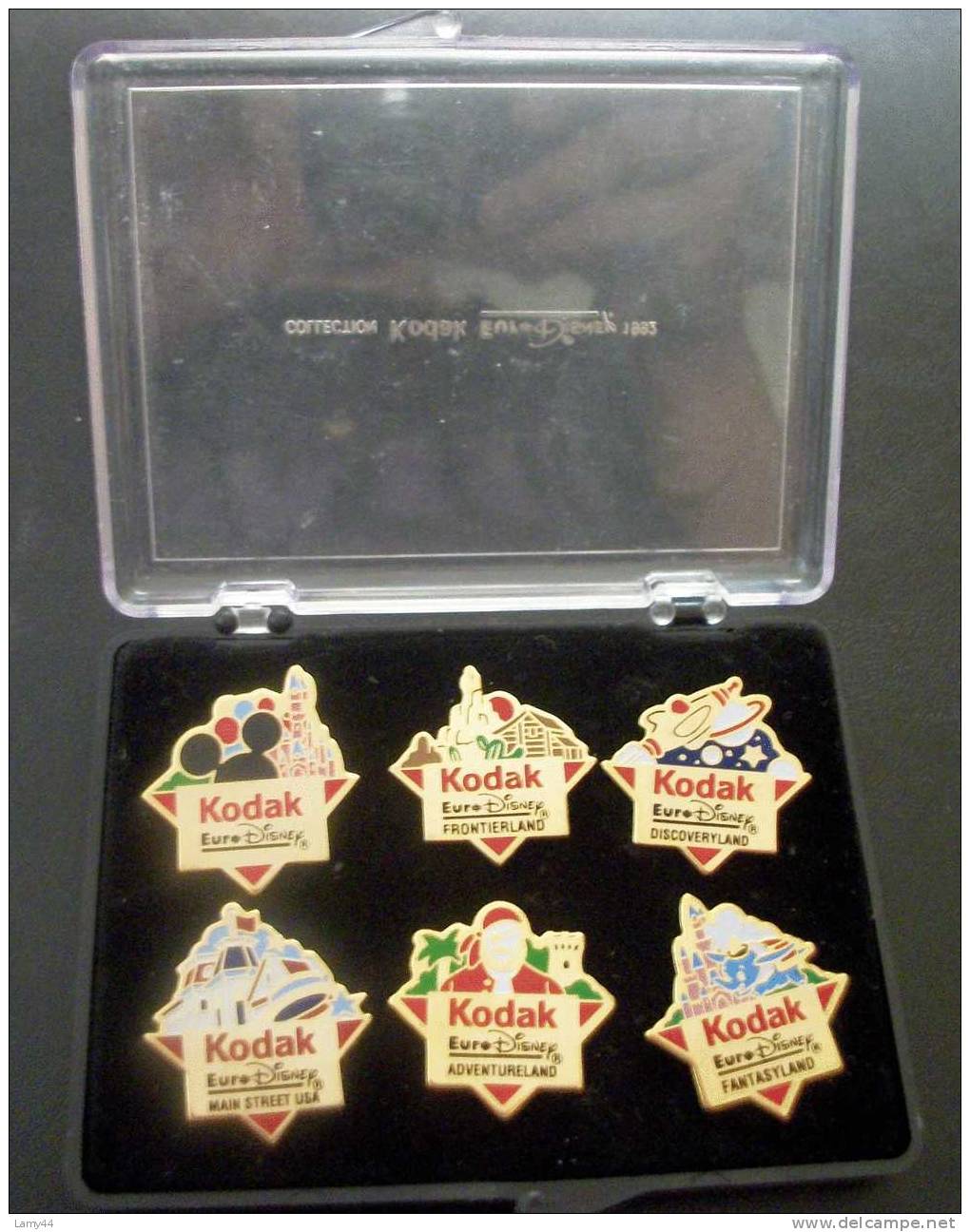 Coffret 6 Pin´s Kodak EuroDisney - Photographie