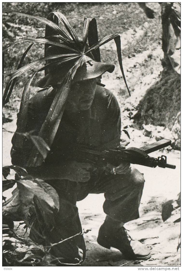 1ere Guerre Indochine 113 Operation De Thu Duc 30 Mars 1946 Soldat Du Commando Français - Viêt-Nam