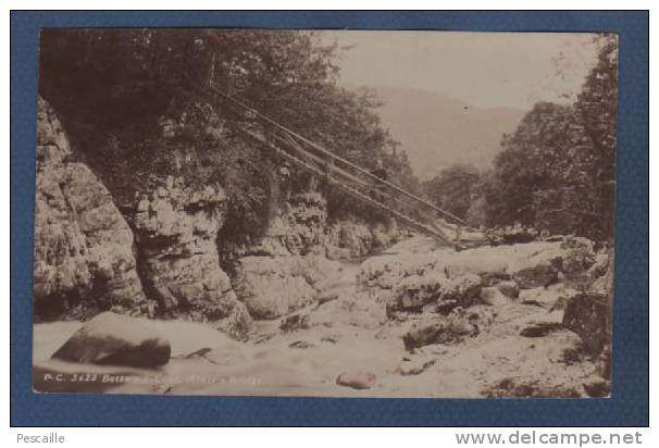 WALES CONWY COUNTY BOROUGH - CP BETTWS ( BETWS ) Y COED - MINERS´S BRIDGE - P. C. 3423 - GLOSSY PHOTO SERIES - Caernarvonshire