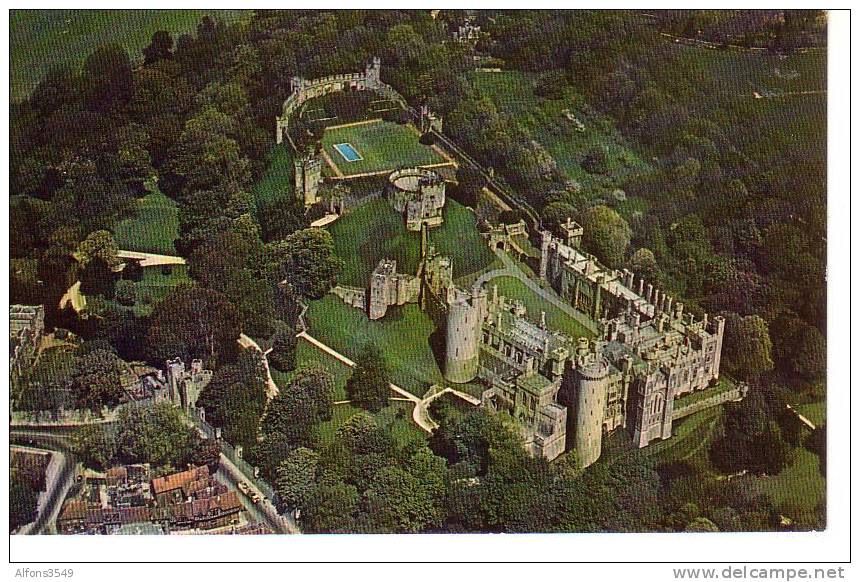 Arundel Castle From The Air - Arundel