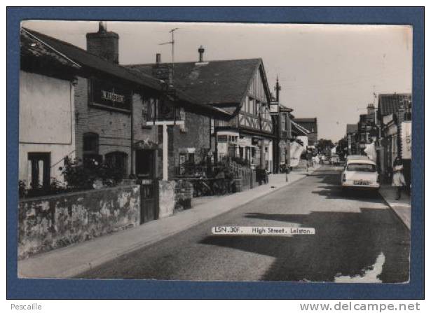 SUFFOLK - CP HIGH STREET - LEISTON - LSN 30 F - ANIMATION - Autres & Non Classés