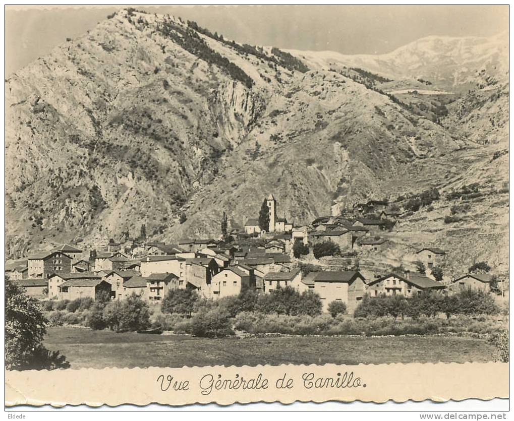 Vue Generale De Canillo Chapelle St Jean De Caselles Format 10 Par 15 - Andorre