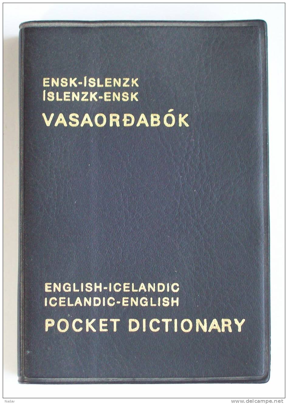 ENGLISH-ICELANDIC (208pages) And ICELANDIC-ENGLISH (176pages) POCKET DICTIONARY. - Dictionnaires, Thésaurus