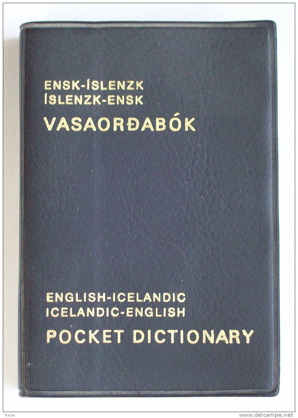 ENGLISH-ICELANDIC (208pages) And ICELANDIC-ENGLISH (176pages) POCKET DICTIONARY. - Dictionaries, Thesauri