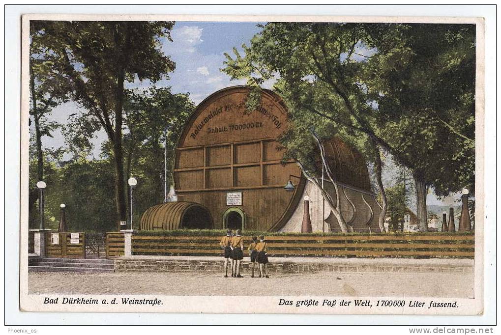 GERMANY - BAD DÜRKHEIM, Wine Barrel, 1941. - Bad Dürkheim