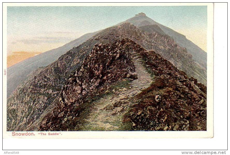 Snowdon The Saddle - Caernarvonshire