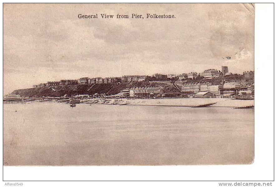 General View From Pier, Folkestone - Folkestone