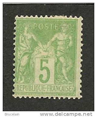 FRANCE  -  SAGE -  N° 102  Type III -  * -   Cote 13 - 1898-1900 Sage (Type III)