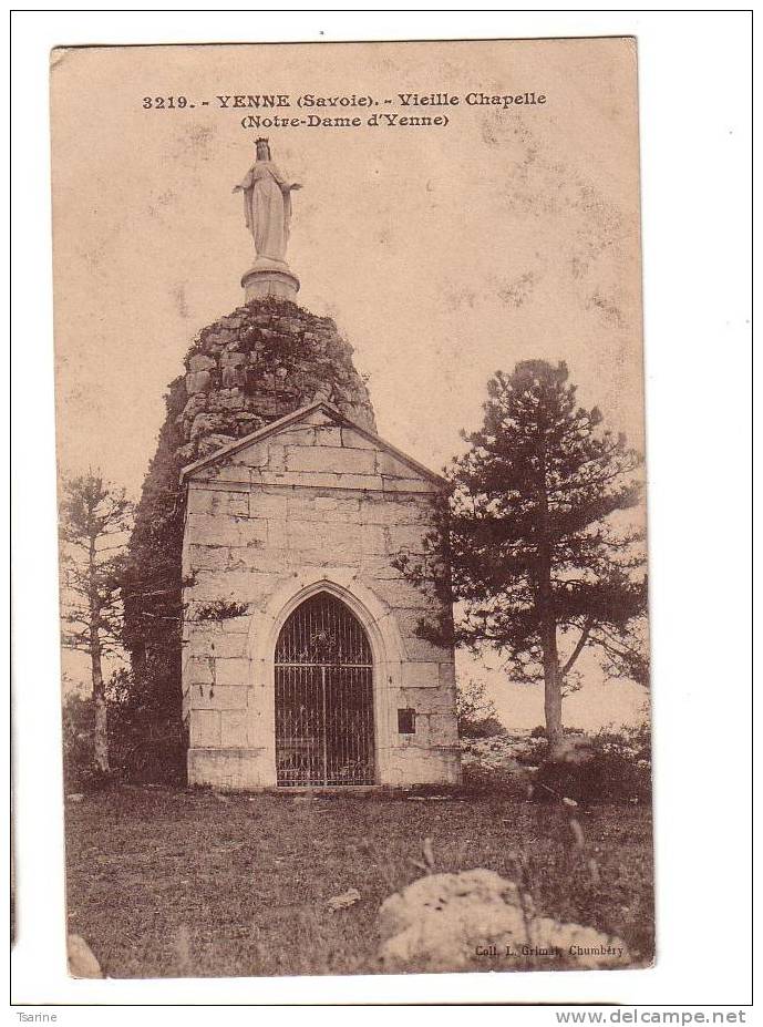 73 - La Vieille Chapelle De YENNE - Yenne