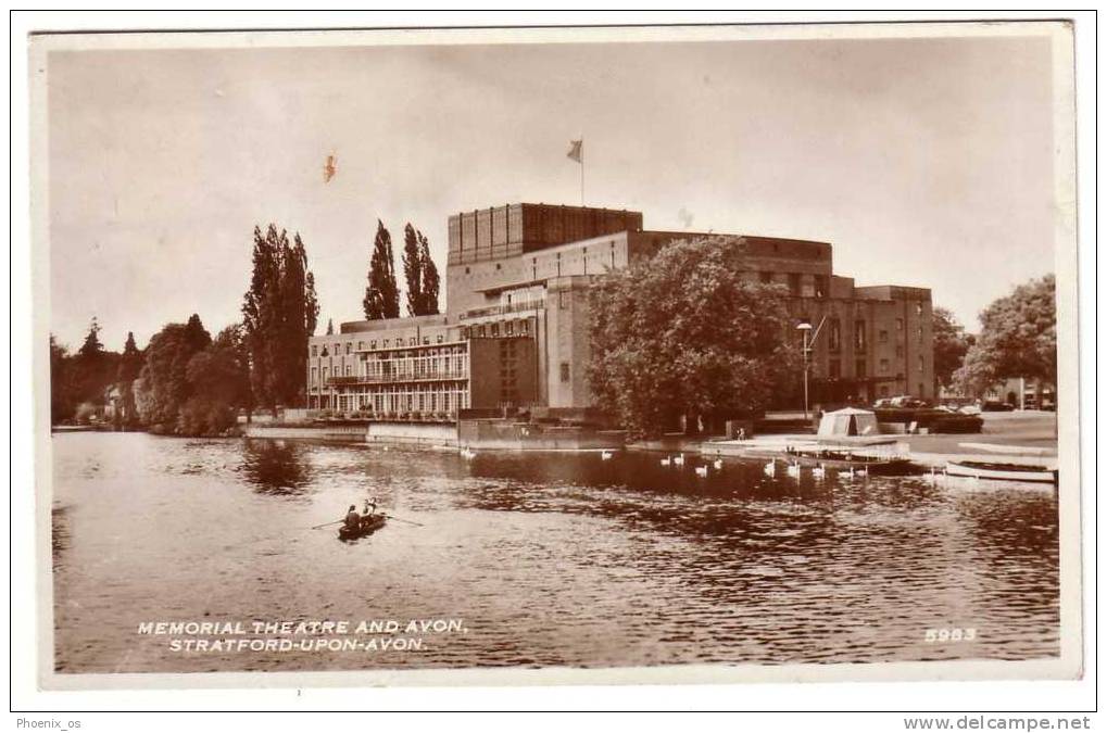 UNITED KINGDOM - Statford-upon-Avon, Memorial Theatre, Year 1959 - Stratford Upon Avon