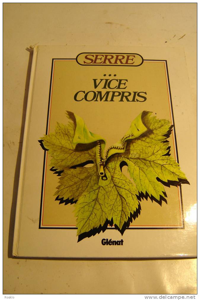 BD  /  SERRE VICE COMPRIS    / EDT GLENAT 1985/ PARFAIT  ETAT - Serre