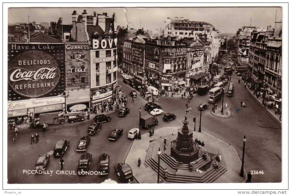 UNITED KINGDOM - London, Piccadilly Circus, No Stamp - Piccadilly Circus