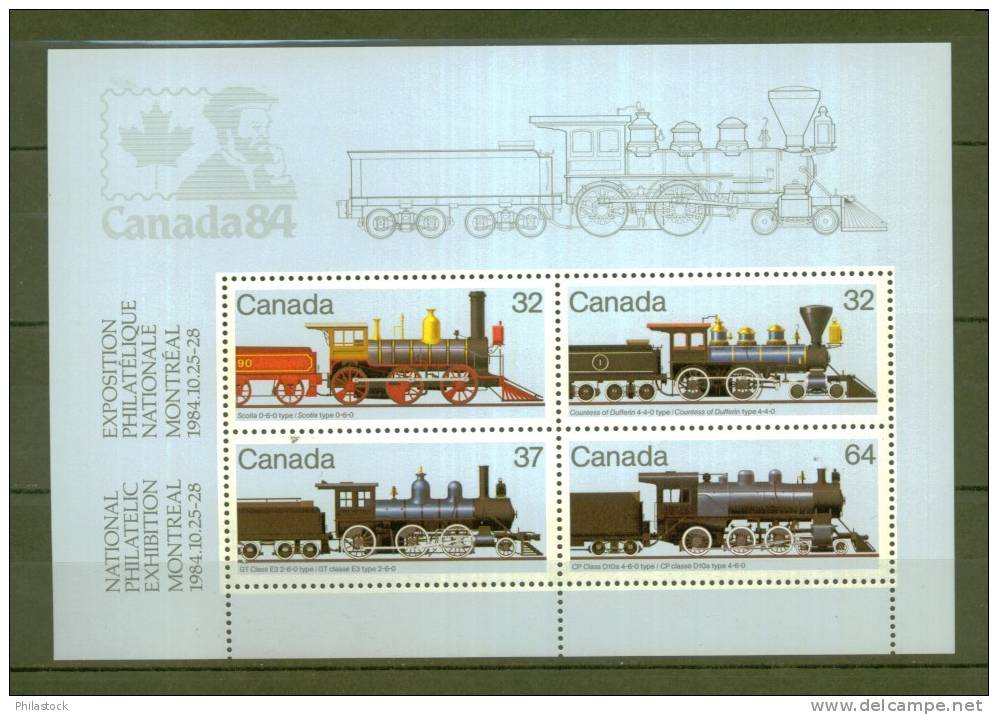 CANADA BF  N° 4 ** - Blocks & Sheetlets