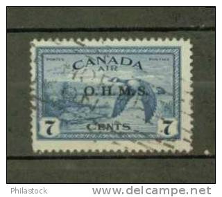 CANADA Service  N° 14 Obl. - Overprinted