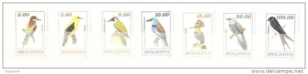 MOLDAVIE    Oiseaux (1) 10 16  ** - Golondrinas
