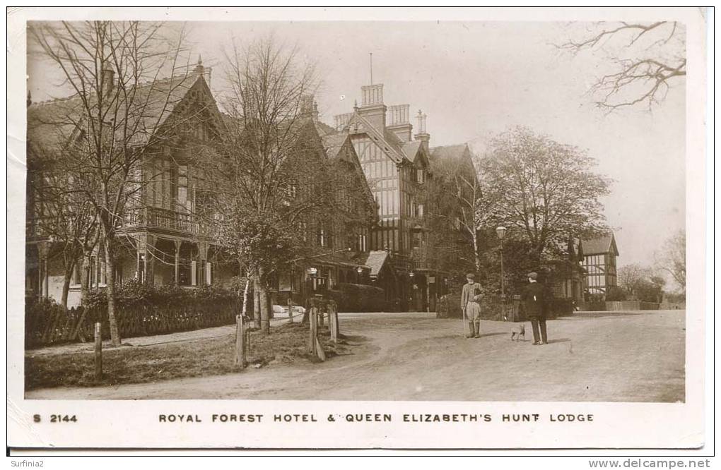 CHINGFORD - ROYAL FOREST HOTEL AND QUEEN ELIZABETH´S HUNTING LODGE RP 1912 - Other & Unclassified