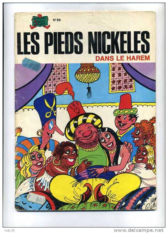 - LES PIEDS NICKELES N°86 . DANS LE HAREM . LES BEAUX ALBUMS DE LA JEUNESSE JOYEUSE 1981 - Pieds Nickelés, Les