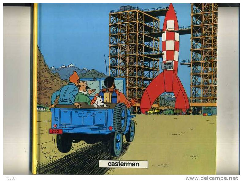 - TINTIN . OBJECTIF LUNE . CASTERMAN COPYRIGHT 1981 - Tintin