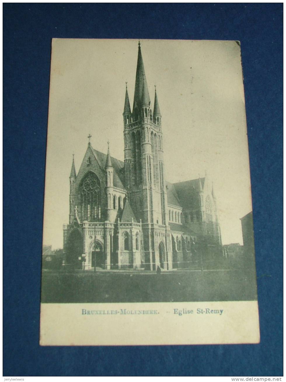 BRUXELLES -   Molenbeek - Eglise Saint Rémy  - 1909 - Molenbeek-St-Jean - St-Jans-Molenbeek