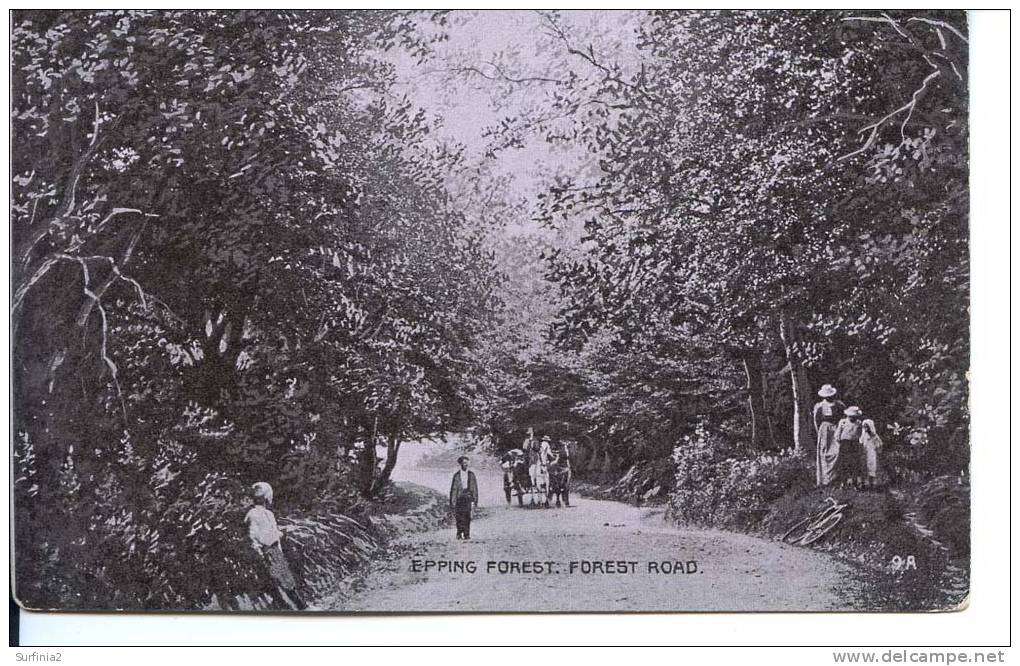 EPPING FOREST- FOREST ROAD - ANIMATED 1908 - Autres & Non Classés