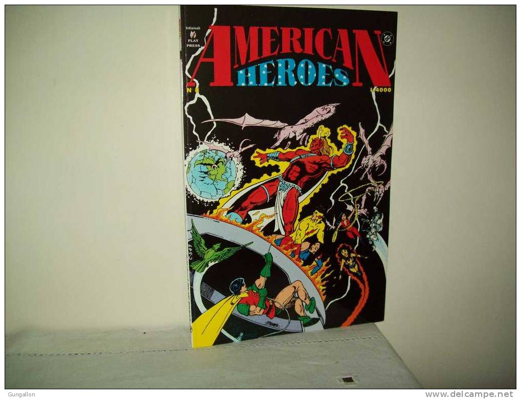 American Heroes(Play Press 1992) N. 8 - Super Eroi