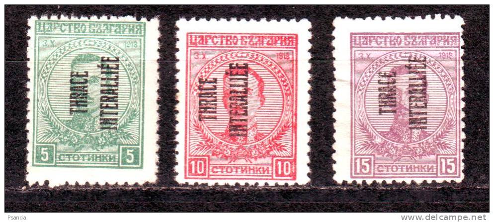 Bulgaria -Trakia 1920 Mino 16-18 N.H. - Usati