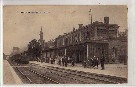 Ailly Sur Noye : La Gare - Ailly Sur Noye