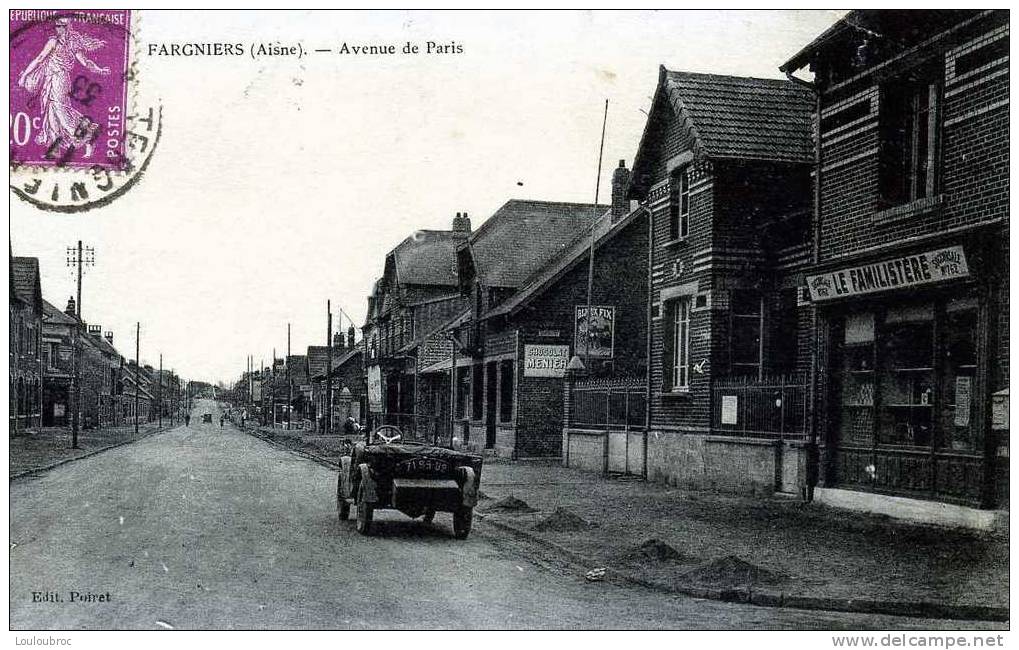 02 FARGNIERS AVENUE DE PARIS LE FAMILISTERE - Sonstige & Ohne Zuordnung