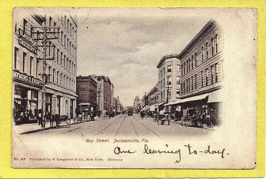 Bay Street, Jacksonville, FL.  1905 - Jacksonville