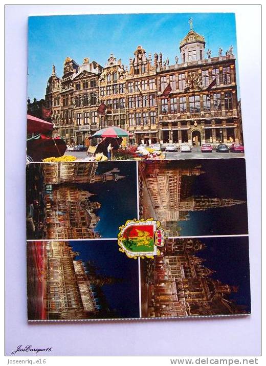 BRUXELLES, BRUSELAS, 10 POSTALES, 10 POSTCARDS, 10 Cartes Postales. - Viste Panoramiche, Panorama