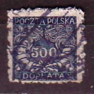 R3886 - POLOGNE POLAND TAXE Yv N°31 - Portomarken