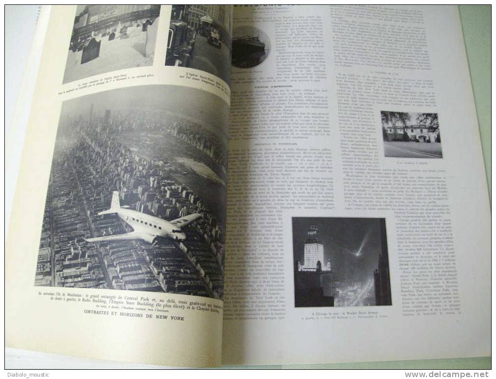 L'illustration 10 Avril 1937 :   FRANCE - AMERIQUE ; Contrastes Et Horizons De NEW-YORK ; Nouvelle-Orléans ; NEW-LONDON. - L'Illustration