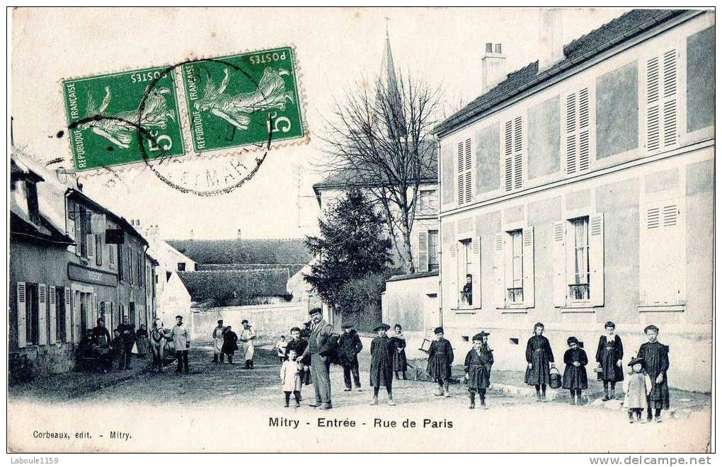 MITRY (Seine Et Marne) : Rue De Paris - Mitry Mory