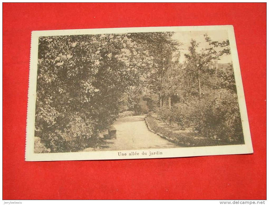 BRUXELLES -  Monastère De Berlaymont, Une Allée Du Jardin - Prachtstraßen, Boulevards