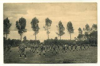 Aalst - Vlaamsche Legerpupillenschool - Middelbare Graad - 21 Juli Feesten - Boksoefening - Aalst