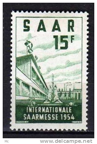 Sarre N° 327 * Neuf Avec Charnière - Unused Stamps