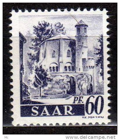 Sarre N° 227 II E Luxe ** Surcharge Absente ( Ref Maury) - Unused Stamps