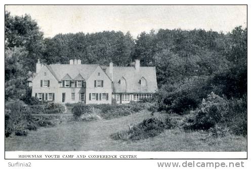 GWYNEDD - RHOWNIAR YOUTH CAMP AND CONFERENCE CENTRE 1960 Gwy516 - Merionethshire