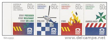 Australia-2010 Emergency Services Set MNH - Mint Stamps