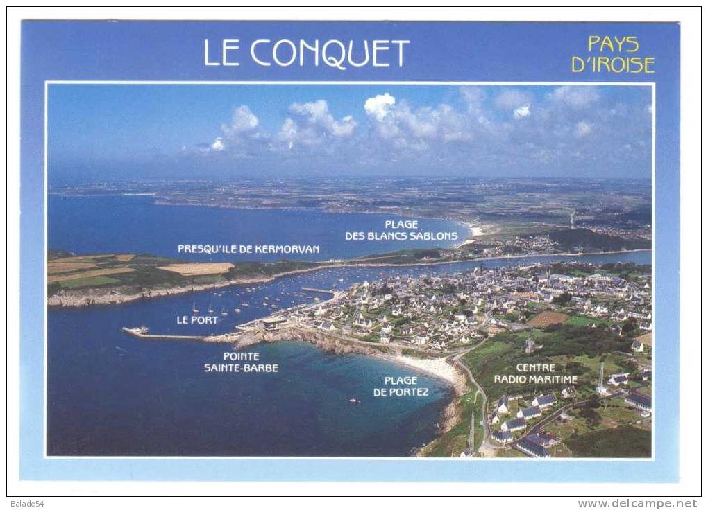 CPM - LE CONQUET (29) Vue Générale - Le Conquet